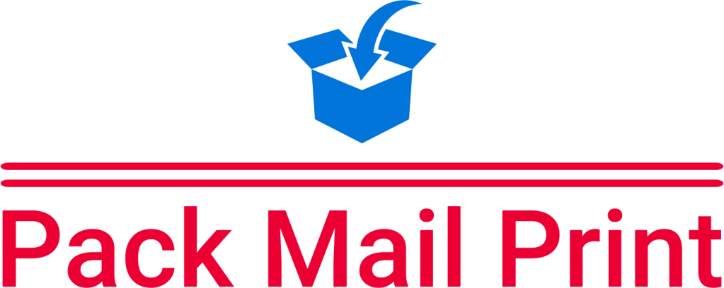 Pack Mail Print Logo